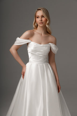 2 in 1 Wedding Dress Fiorelia With Detachable Skirt