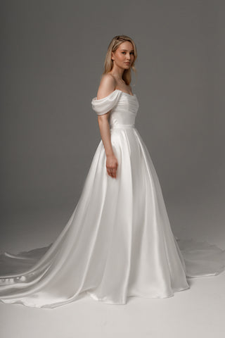 2 in 1 Wedding Dress Fiorelia With Detachable Skirt