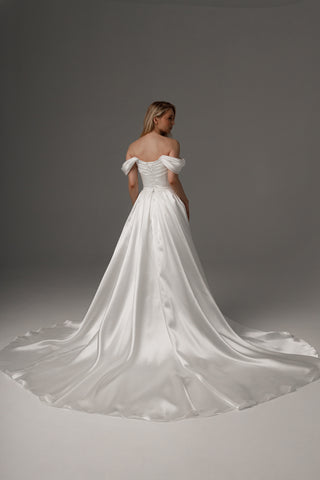 2 in 1 Wedding Dress Fiorelia With Detachable Skirt