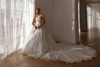 2 in 1 Wedding Dress Ebba With Detachable Skirt Meryem