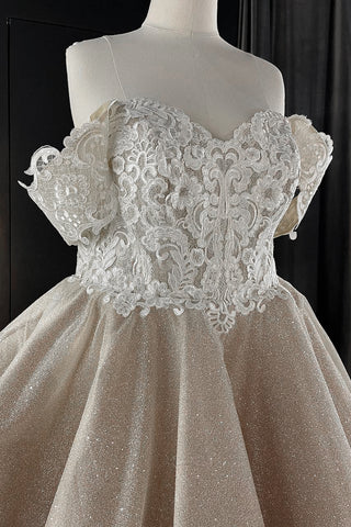 Tea Length Plus Size Lace Wedding Dress Elise