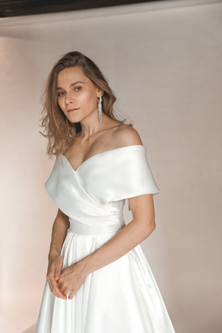 Satin Wedding Dress Cameron