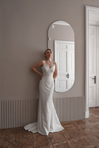 Classic Sparkle Mermaid Wedding Dress Ansa