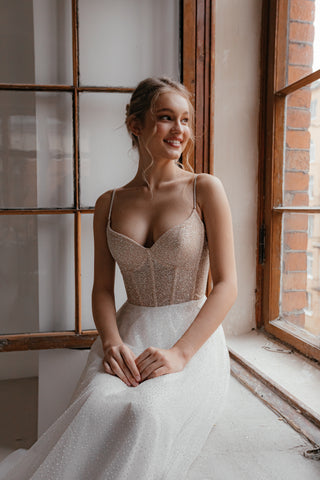 Sparkle Wedding Dress Freya