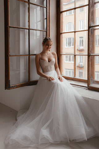 Sparkle Wedding Dress Freya