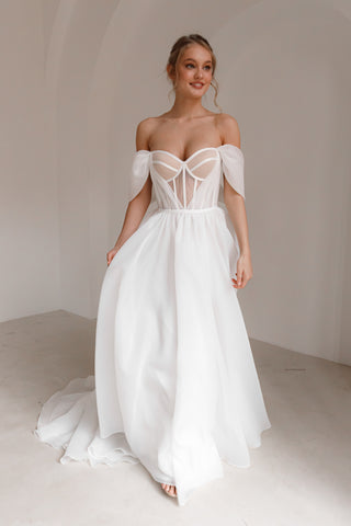 Organza Wedding Dress Asa