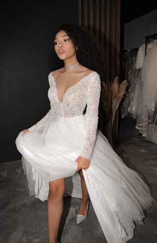 A-line Wedding Dress Aviv - Olivia Bottega