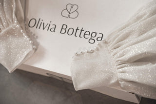 Detachable glitter sleeves Meg - oliviabottega