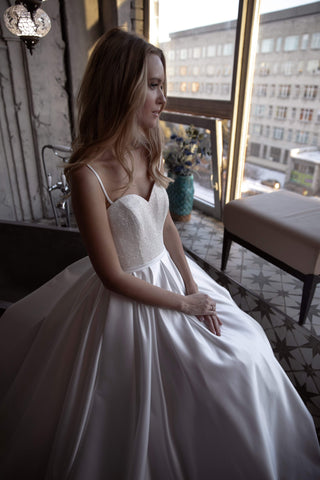 Mikado wedding dress Kimberly - oliviabottega