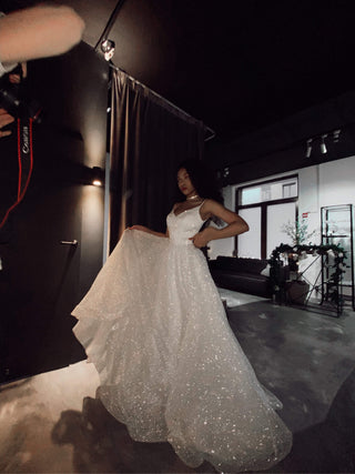 Sparkle wedding dress Heist - oliviabottega