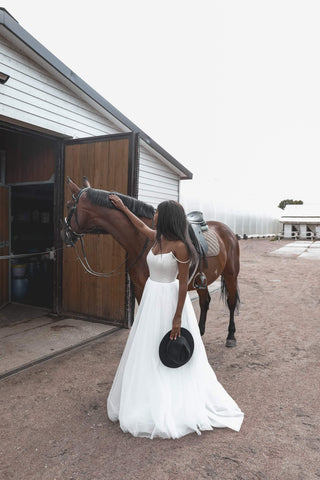 Sweetheart neckline wedding dress Torni - oliviabottega