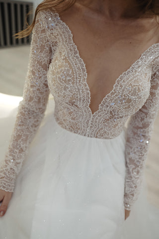 A-line Wedding Dress Aviv - Olivia Bottega