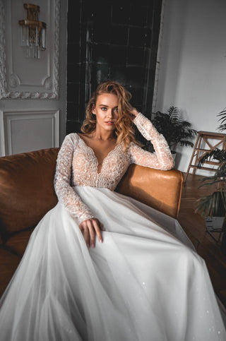 A-line Wedding Dress Aviv - Olivia Bottega